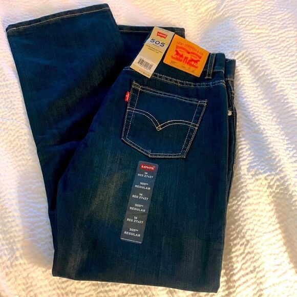 Levi’s, NWT, 505 regular size 14, 27x27 - Picture 1 of 12